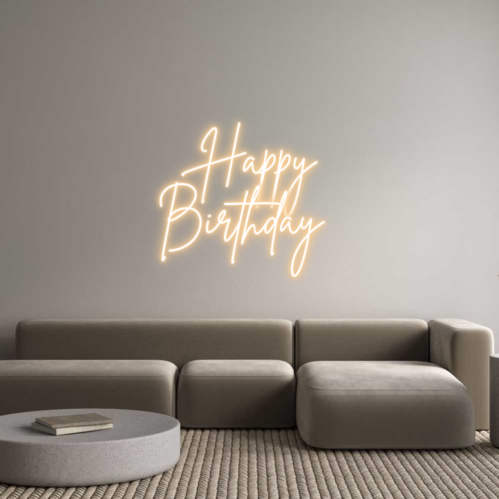 Custom Neon: Happy
Birthd...