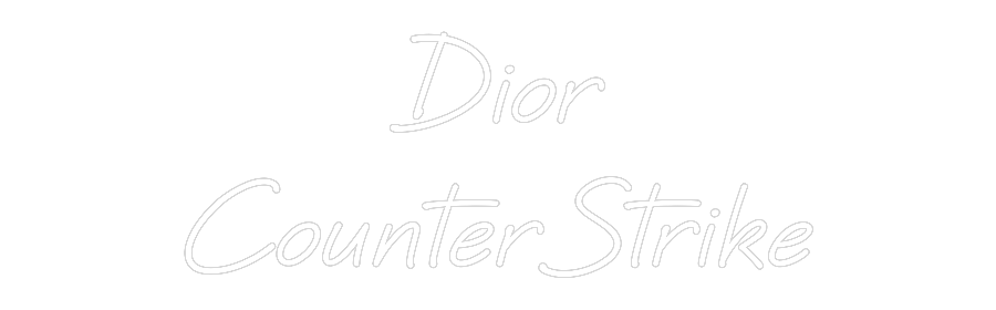 Custom Neon: Dior
Counter...