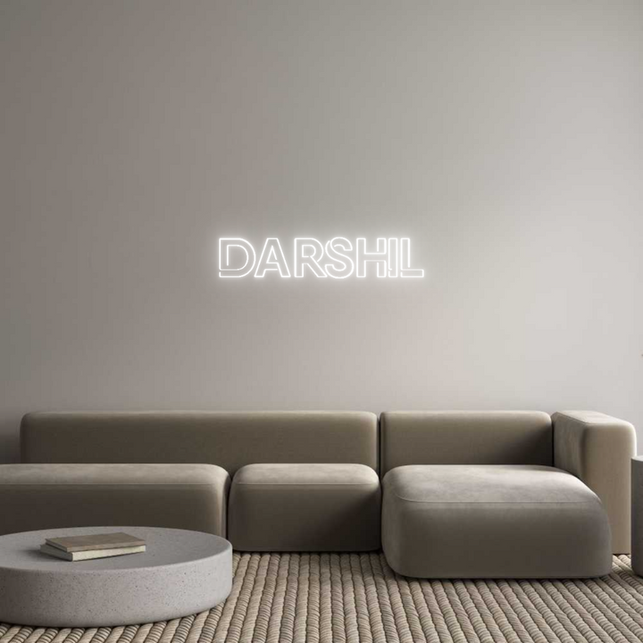 Custom Neon: Darshil