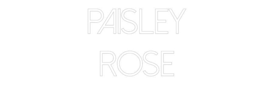 Custom Neon: Paisley
Rose