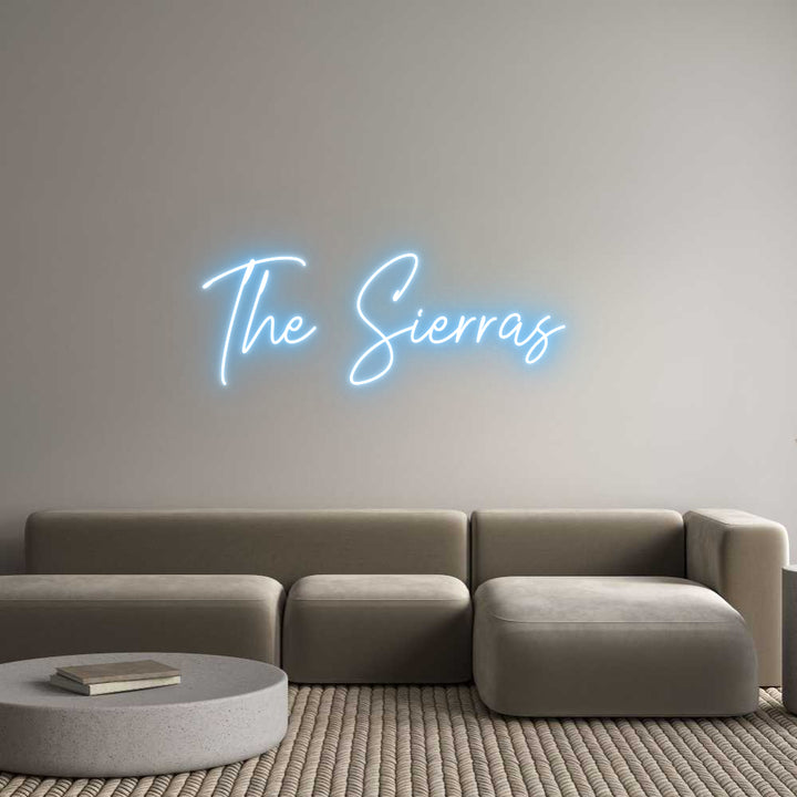 Custom Neon: The Sierras