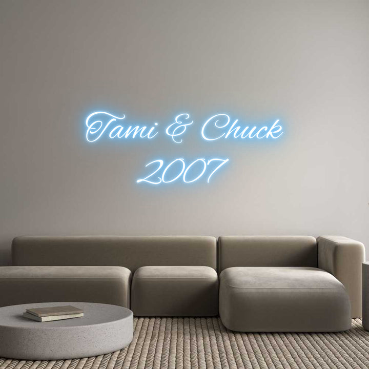 Custom Neon: Tami & Chuck
...