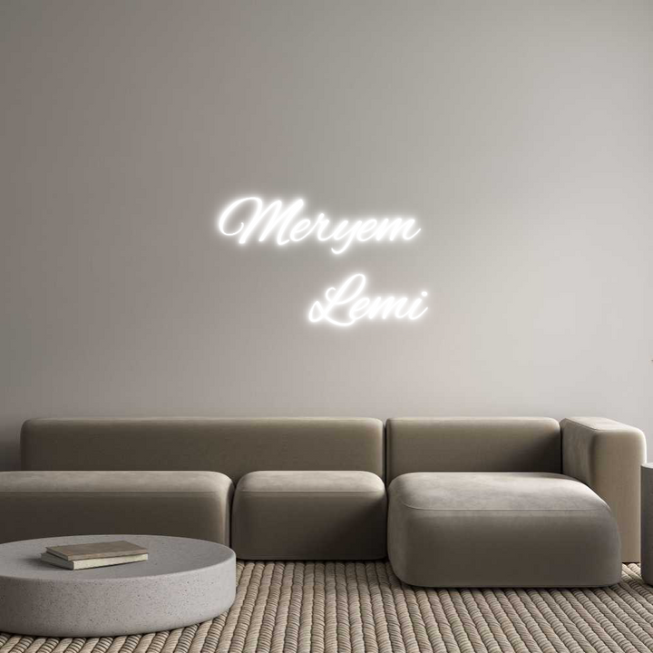 Custom Neon: Meryem 
    ...