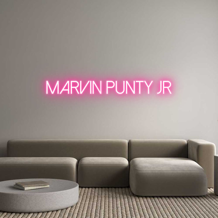 Custom Neon: Marvin Punty Jr