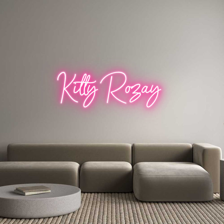 Custom Neon: Kitty Rozay