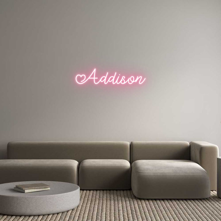 Custom Neon: Addison