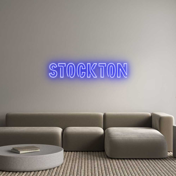 Custom Neon: Stockton