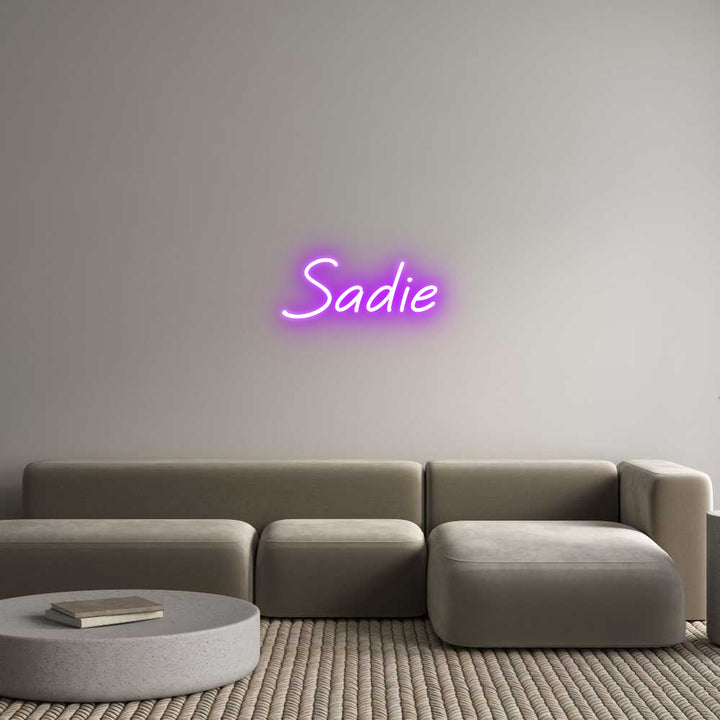 Custom Neon: Sadie