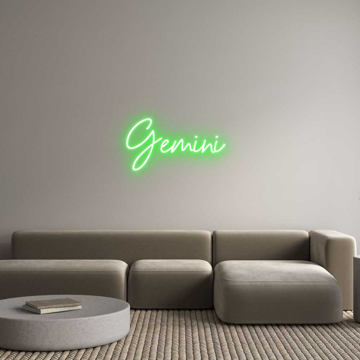 Custom Neon: Gemini