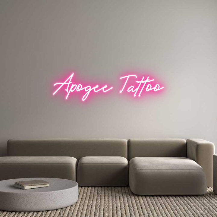 Custom Neon: Apogee Tattoo