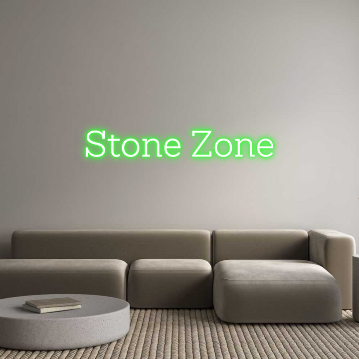 Custom Neon: Stone Zone