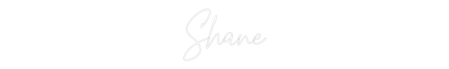 Custom Neon: Shane