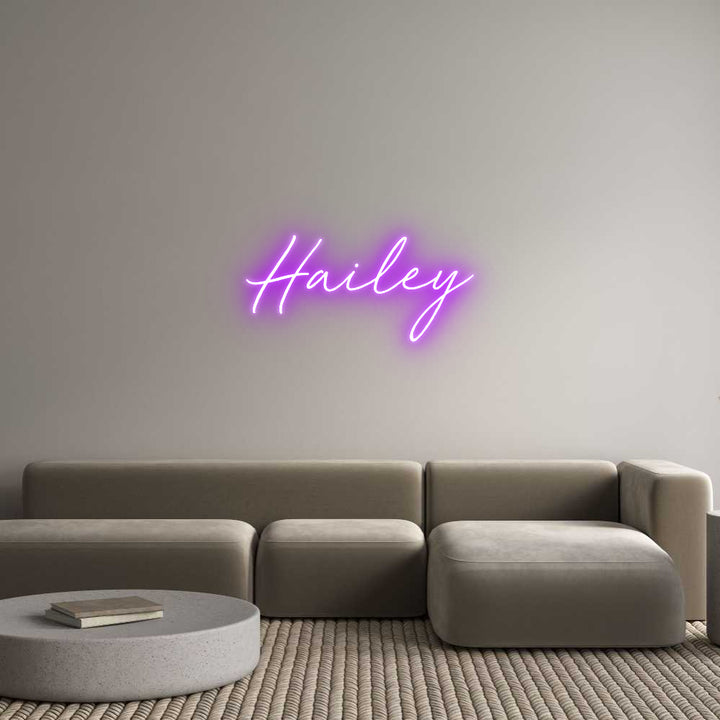 Custom Neon: Hailey