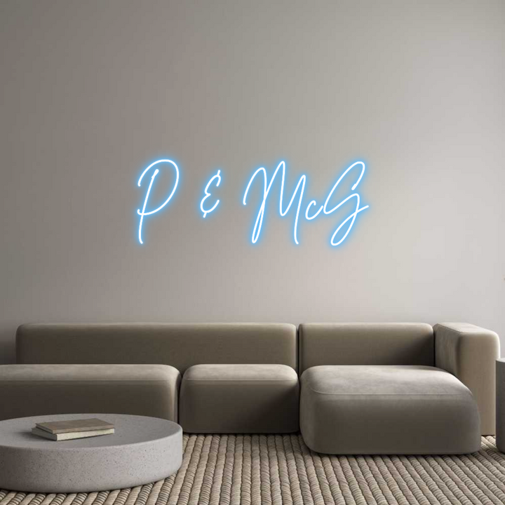 Custom Neon: P & McG