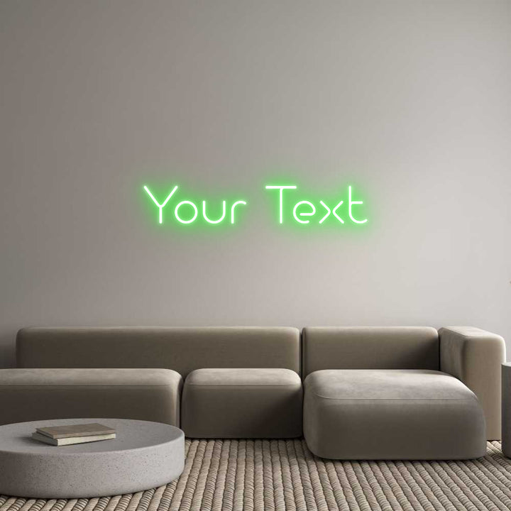 Custom Neon: Your Text