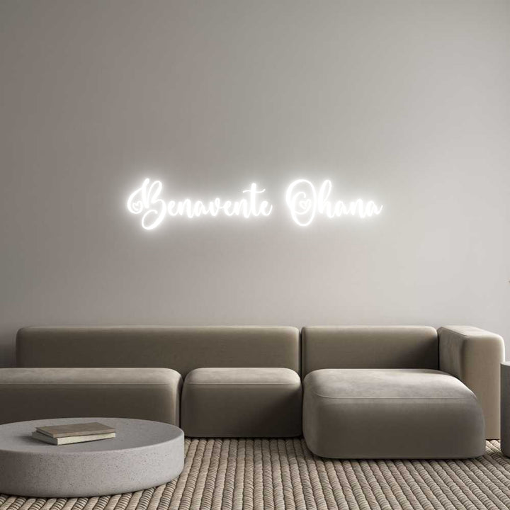 Custom Neon: Benavente Ohana