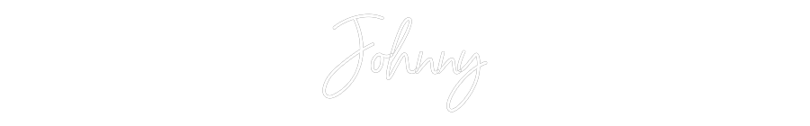 Custom Neon: Johnny