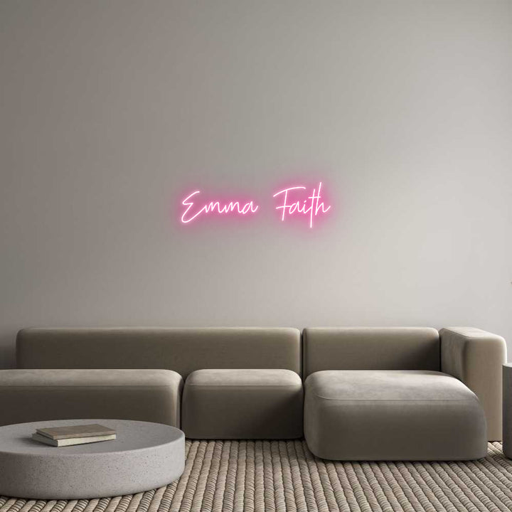 Custom Neon: Emma Faith