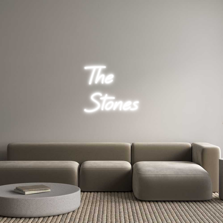 Custom Neon: The
Stones