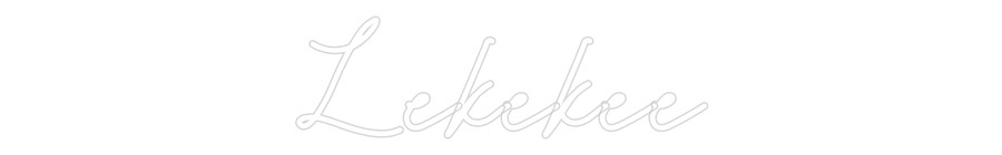 Custom Neon: Lekekée
