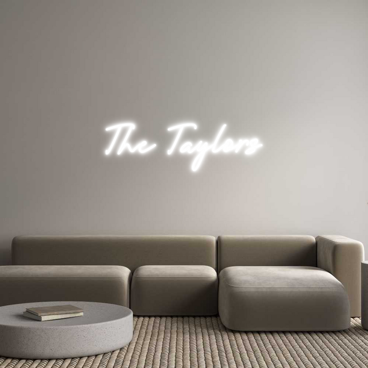 Custom Neon: The Taylors