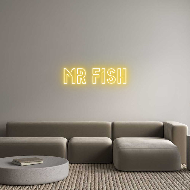 Custom Neon: Mr Fish