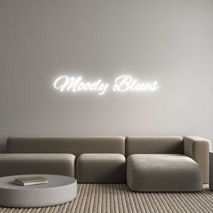 Custom Neon: Moody Blues