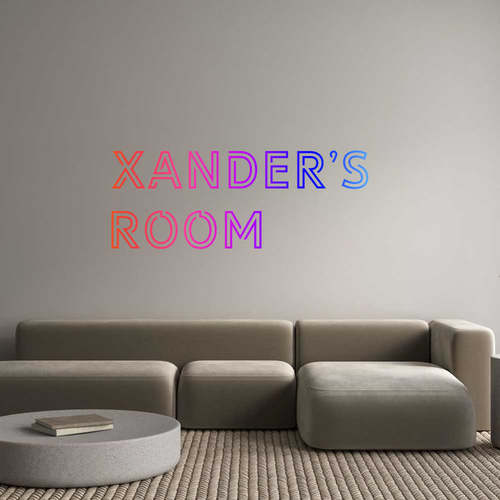 Custom Neon: Xander’s 
Room