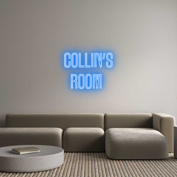 Custom Neon: Collin’s
Room