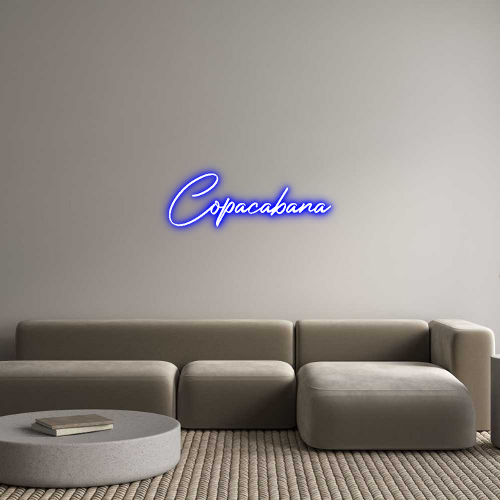 Custom Neon: Copacabana