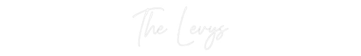 Custom Neon: The Levys