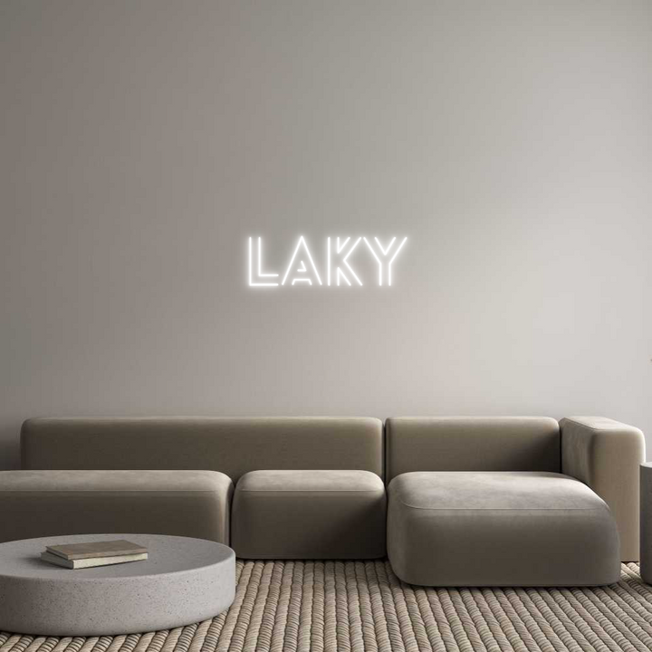 Custom Neon: LAKY