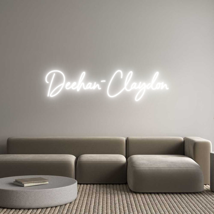 Custom Neon: Deehan-Claydon