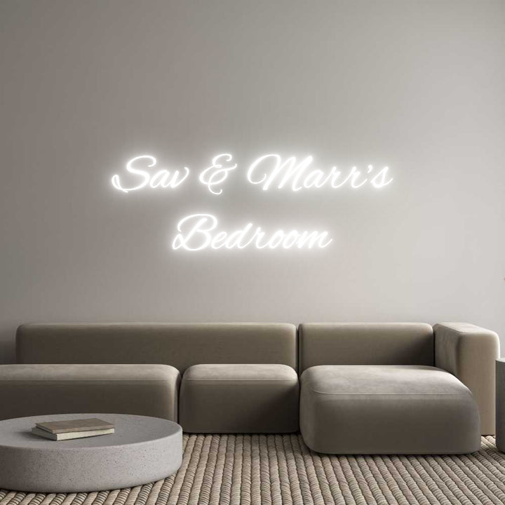 Custom Neon: Sav & Marr’s
...