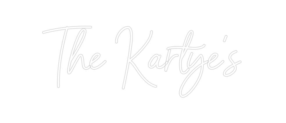 Custom Neon: The Kartye’s