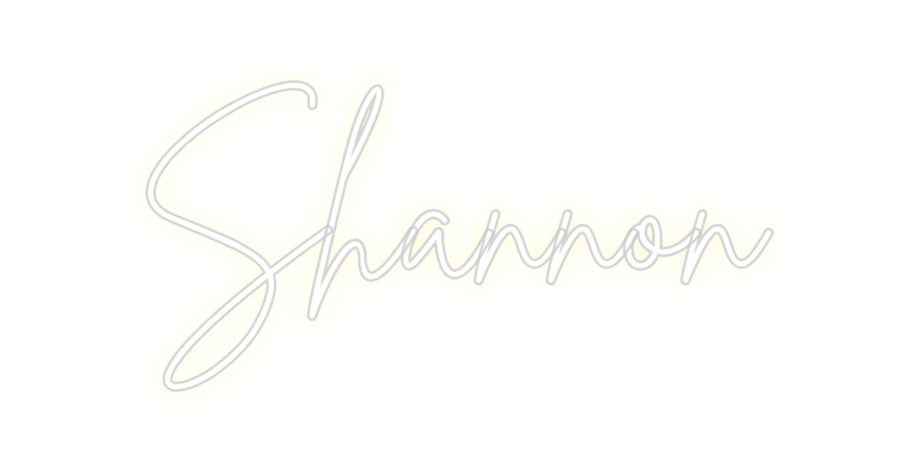 Custom Neon: Shannon