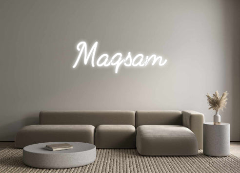 Custom Neon: Maqsam