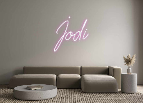 Custom Neon: Jodi