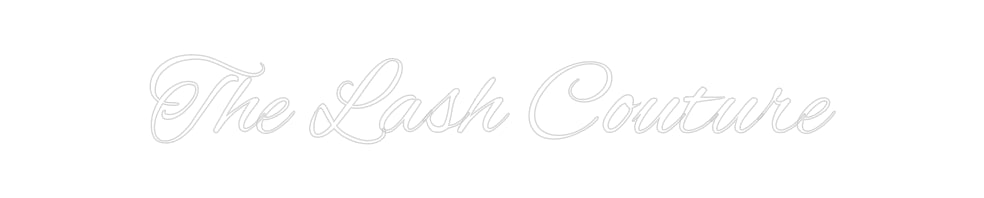 Custom Neon: The Lash Cout...