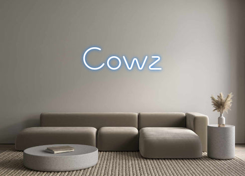 Custom Neon: Cowz