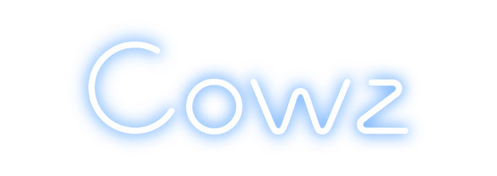 Custom Neon: Cowz