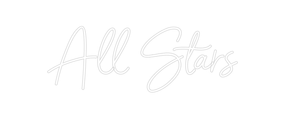 Custom Neon: All Stars