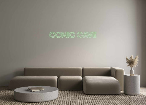 Custom Neon: Comic Cave