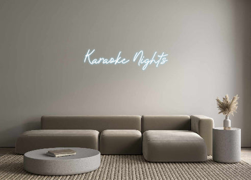 Custom Neon: Karaoke Nights