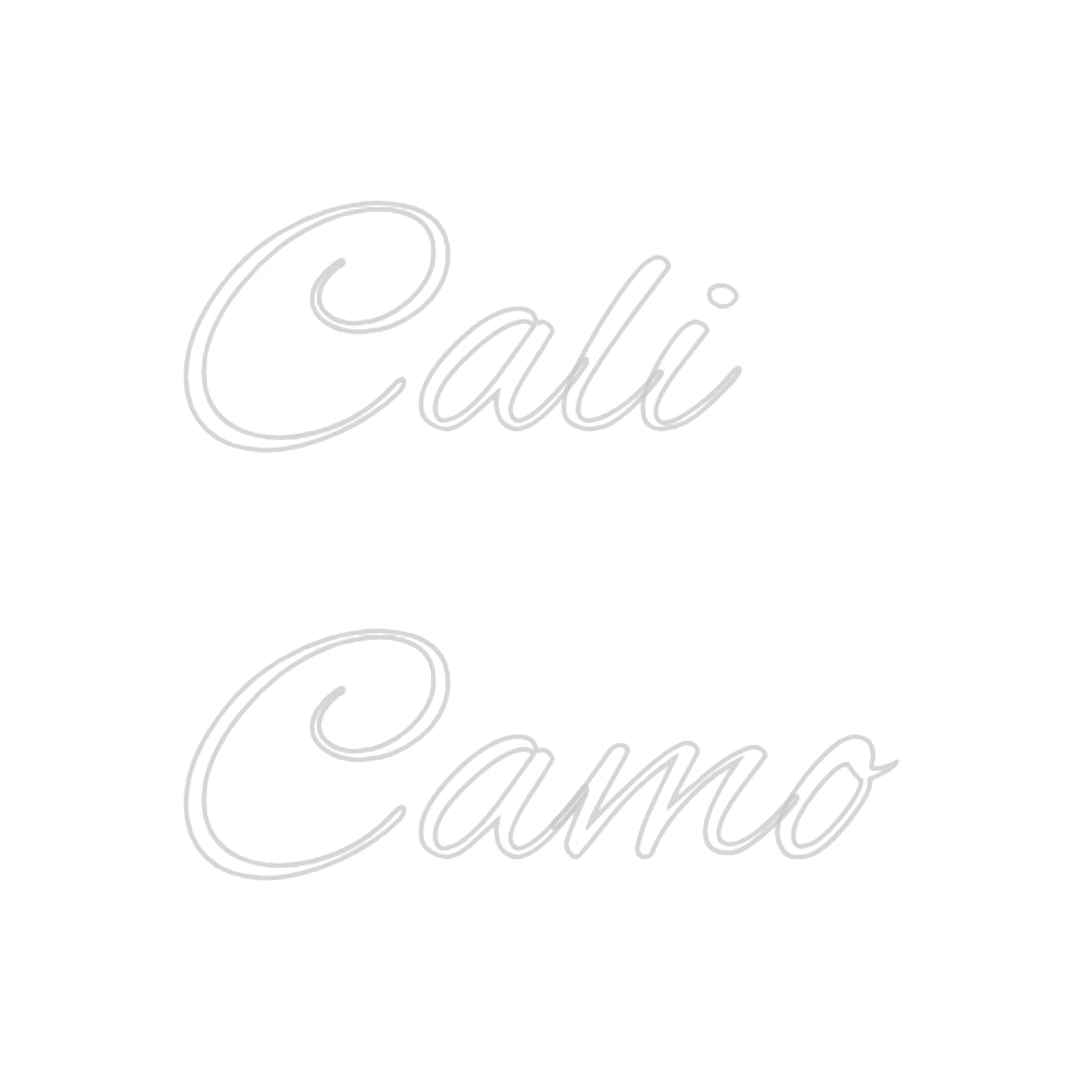 Custom Neon: Cali 
Camo