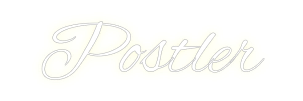 Custom Neon: Postler