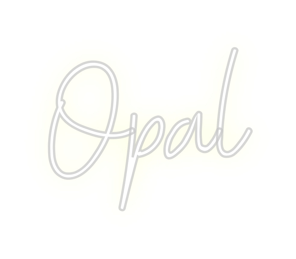 Custom Neon: Opal