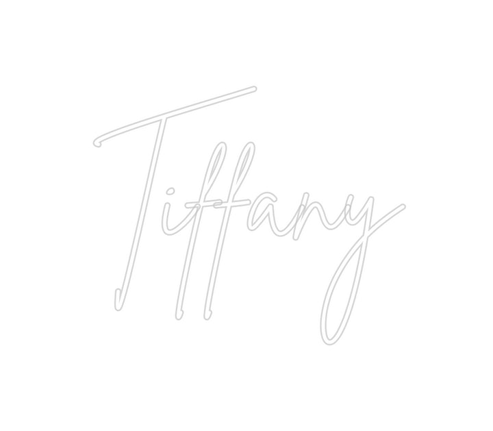 Custom Neon: Tiffany