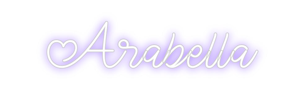 Custom Neon: Arabella