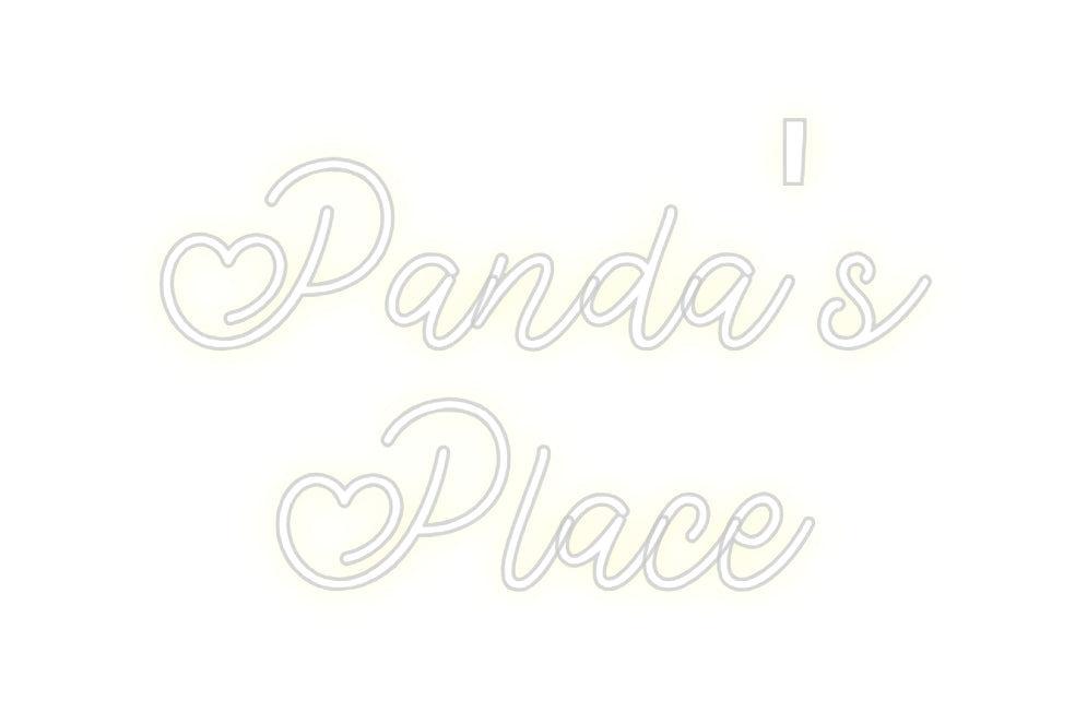 Custom Neon: Panda's 
Place